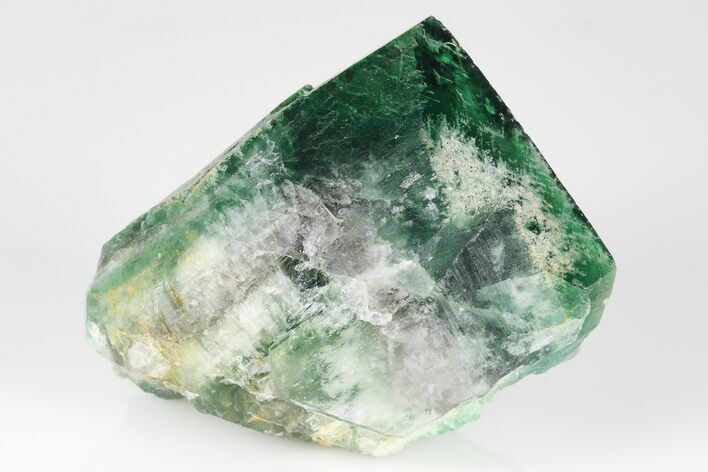 Green, Cubic Fluorite Crystal - Highly Fluorescent! #183897